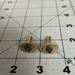 Vintage 1950’s Alpha Phi Crest Cuff Links